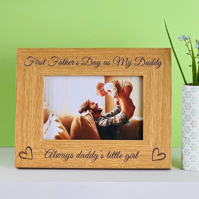 First Father&#39;s Day Photo Frame