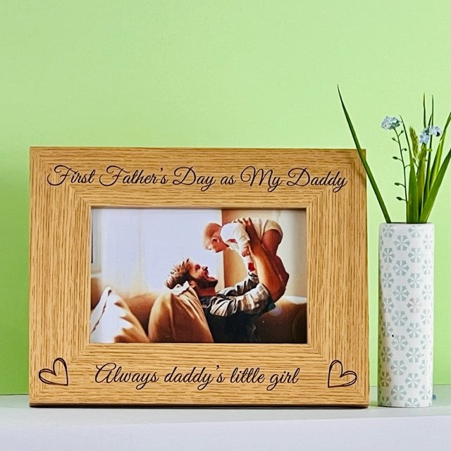 First Father&#39;s Day Photo Frame