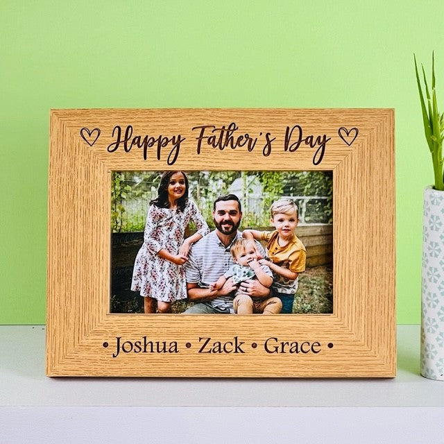 Happy Father’s Day Personalised Photo Frame