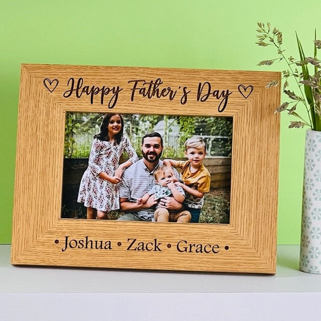 Happy Father’s Day Personalised Photo Frame