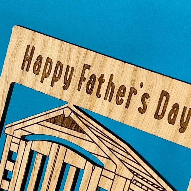 &#39;Love you SHED LOADS!&#39; Father&#39;s Day Wooden Card