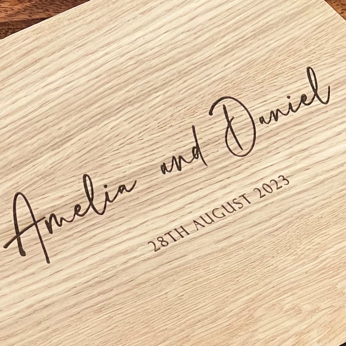 Minimal Wedding Guestbook