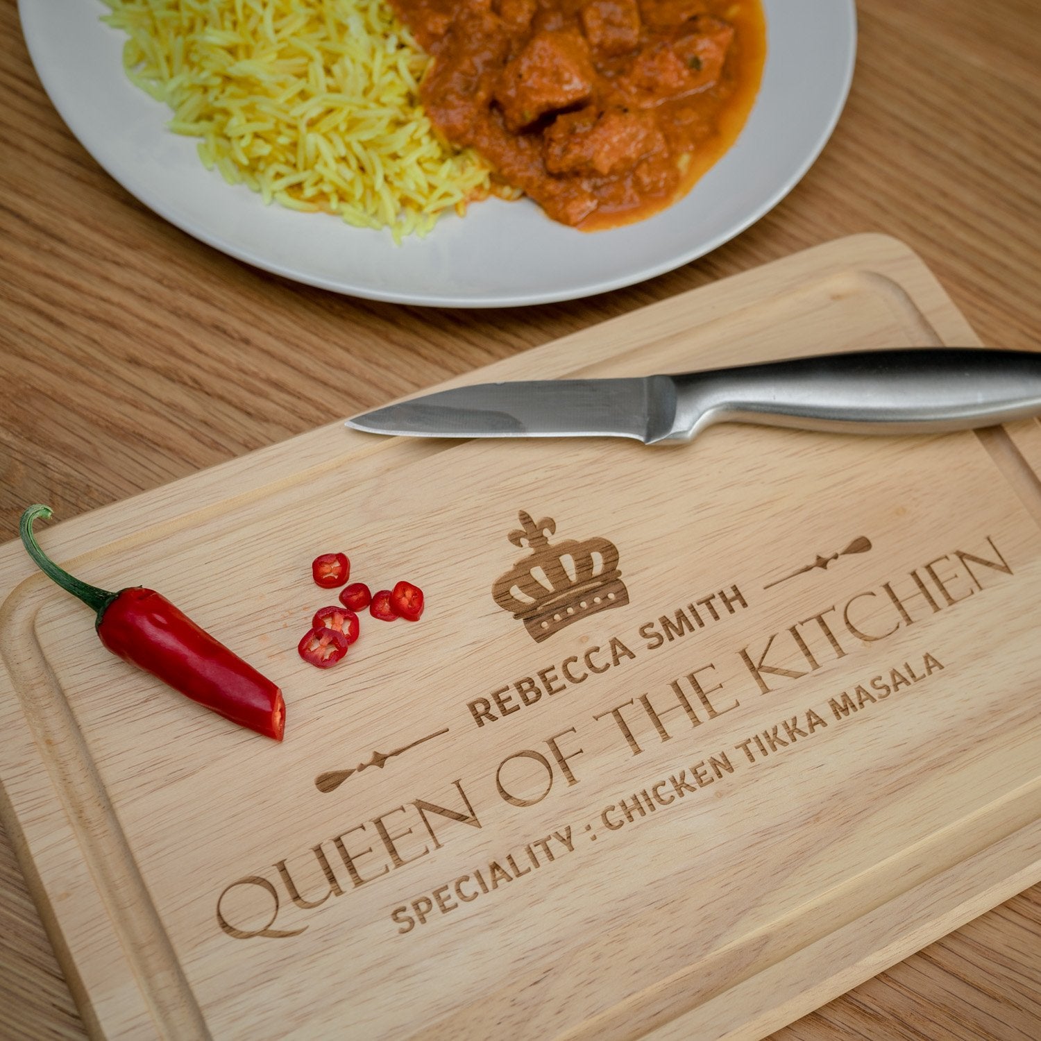 Queen of the Kitchen Chopping Board
