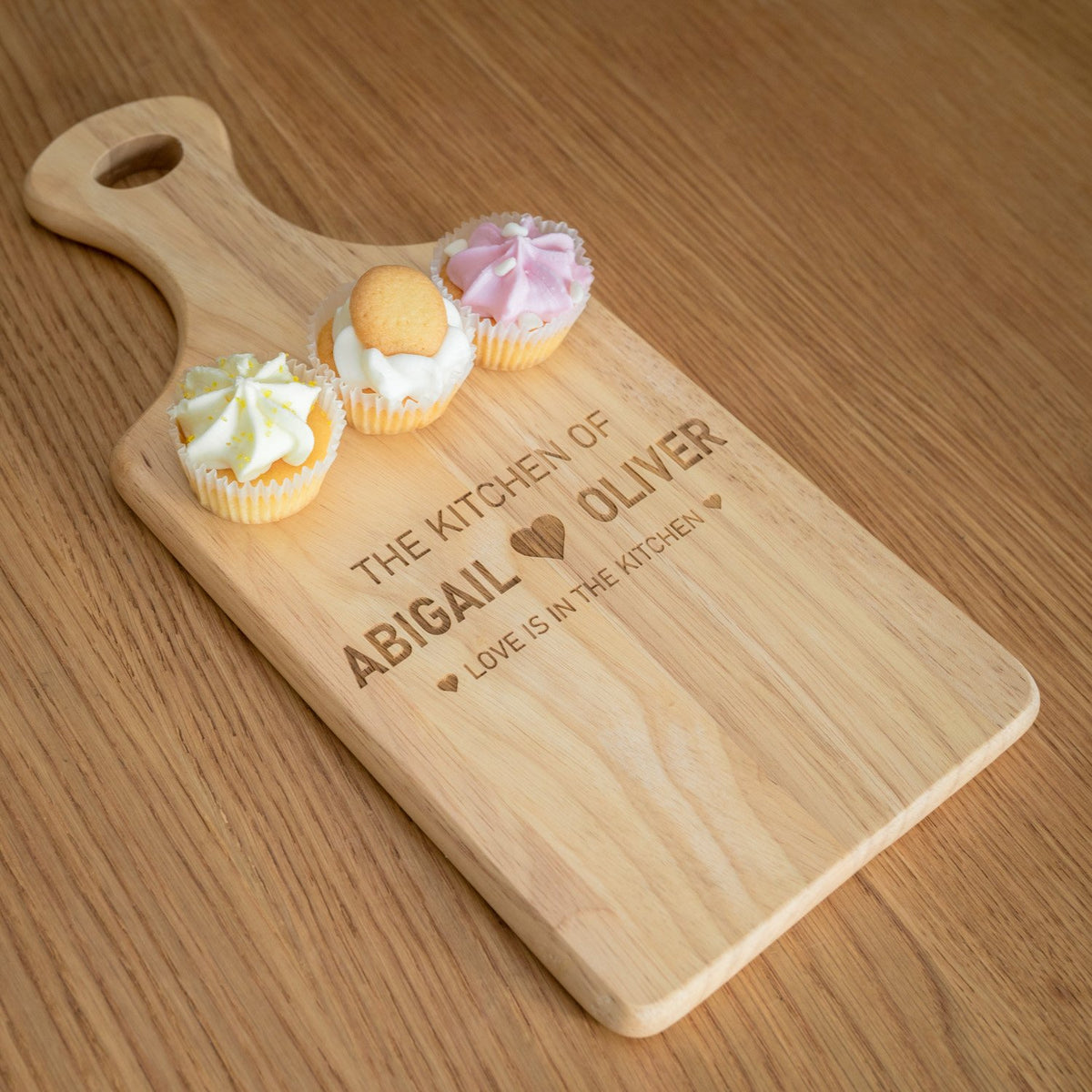 &#39;Love is in the Kitchen&#39; Couples Serving Board