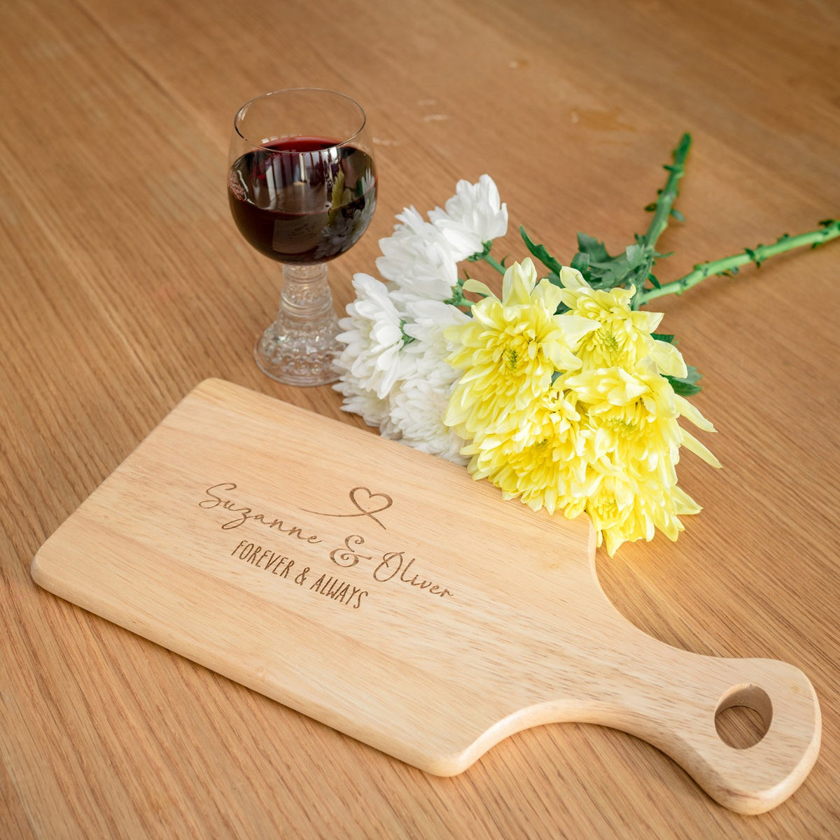 &#39;Forever &amp; Always&#39; Couple&#39;s Serving Board