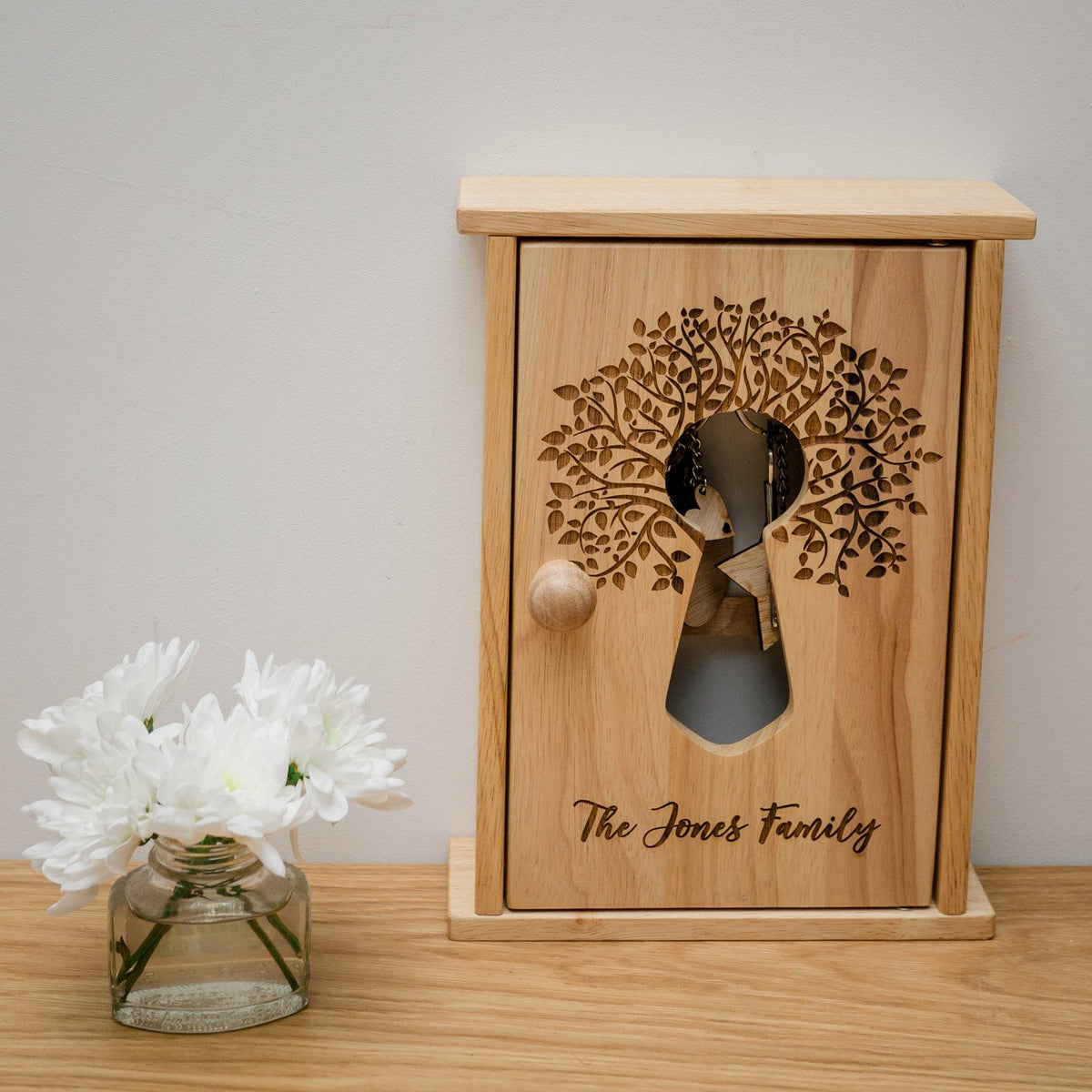 Family Tree Key Cupboard