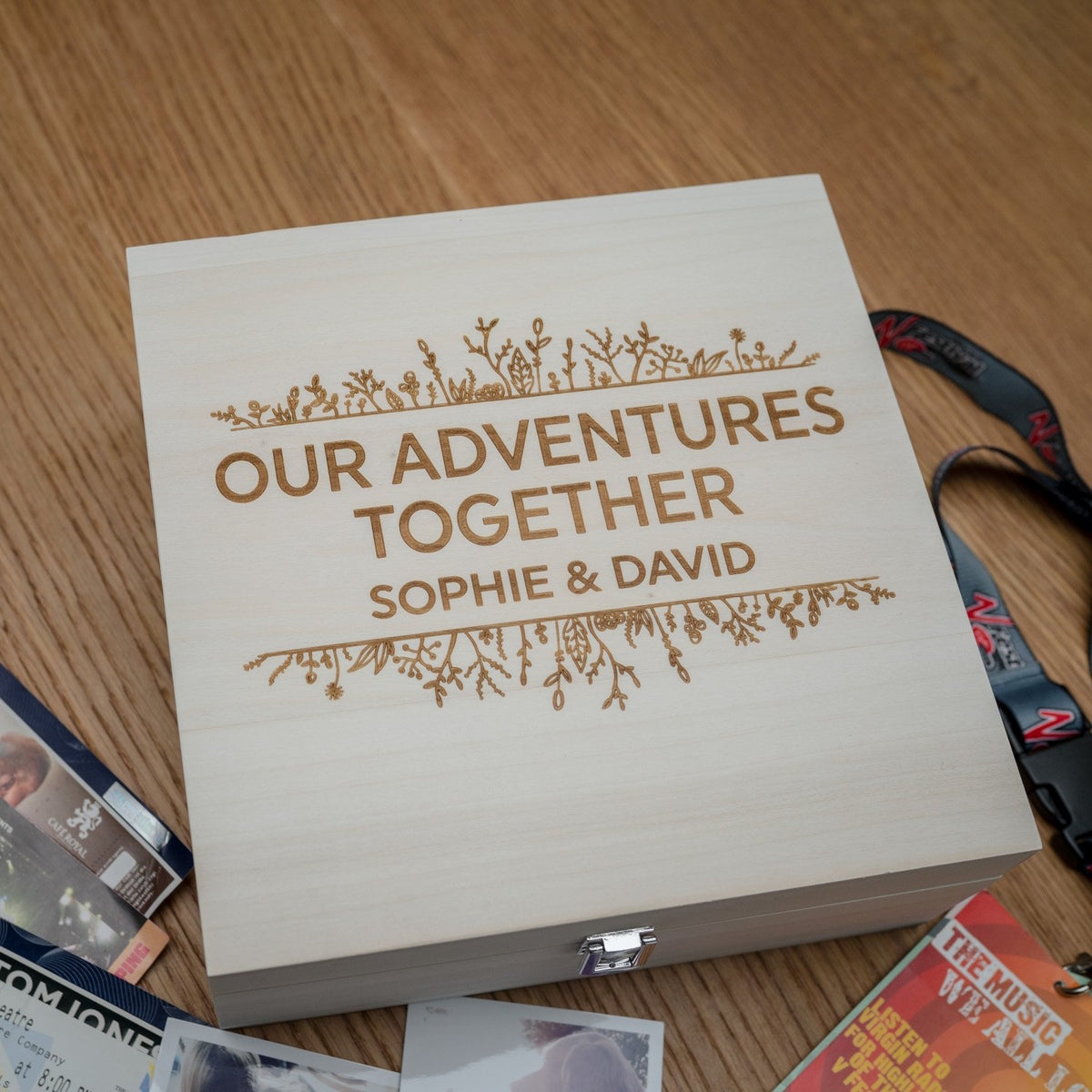 &#39;Our Adventures Together&#39; Memory Box