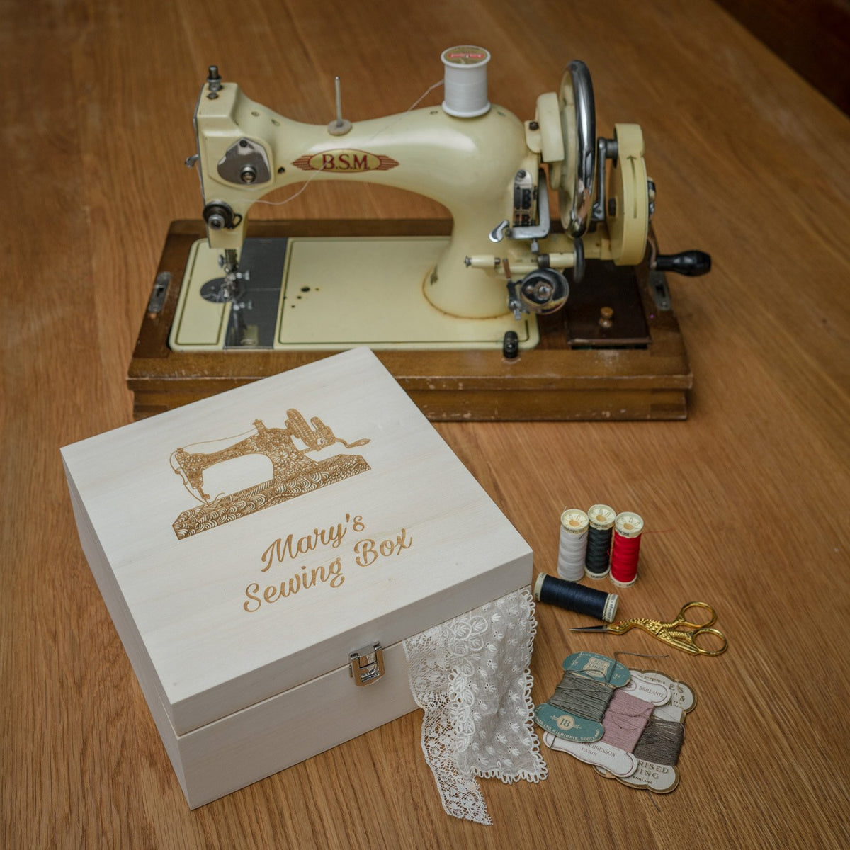 Sewing Supplies Storage Box