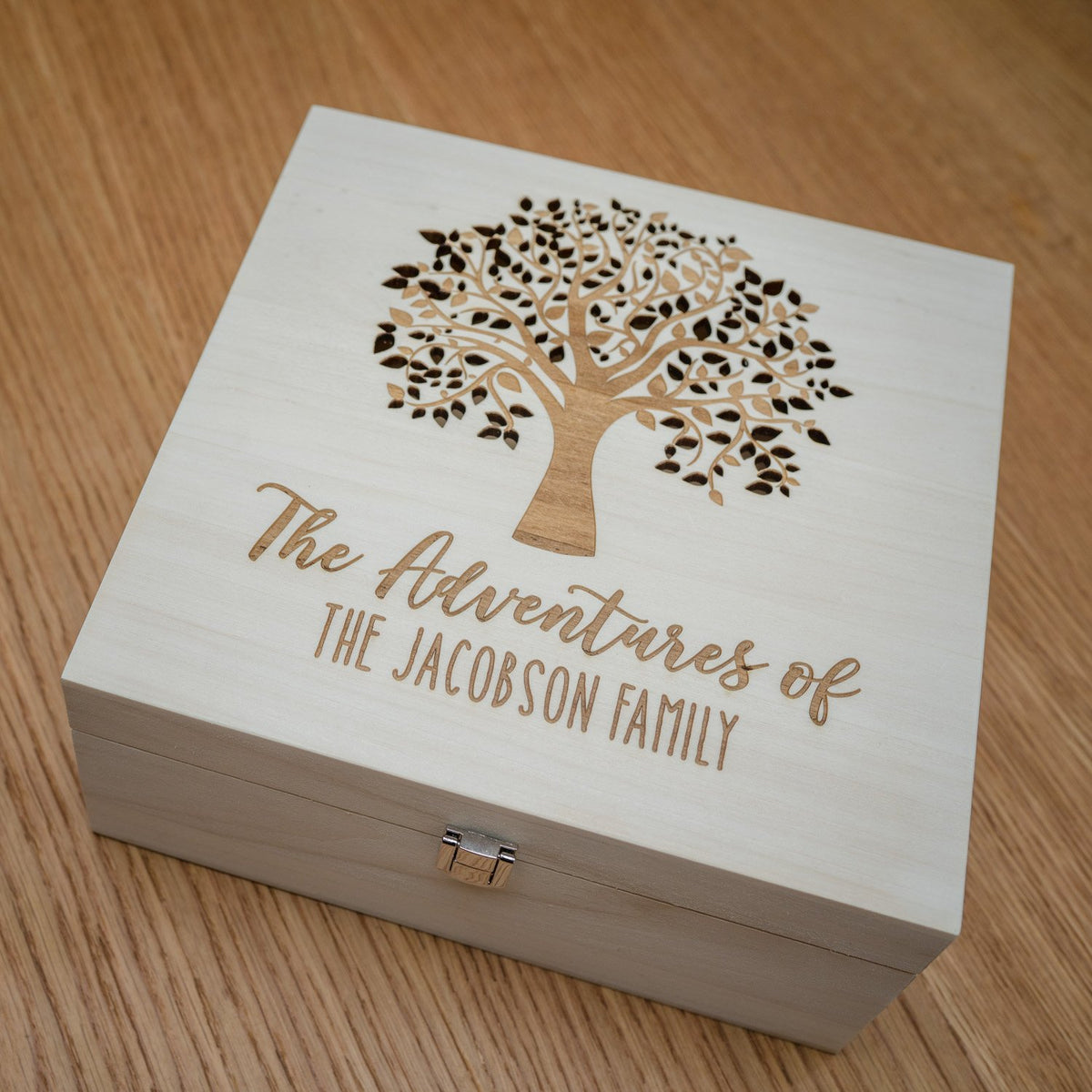 &#39;The Adventures Of&#39; Family Memory Box