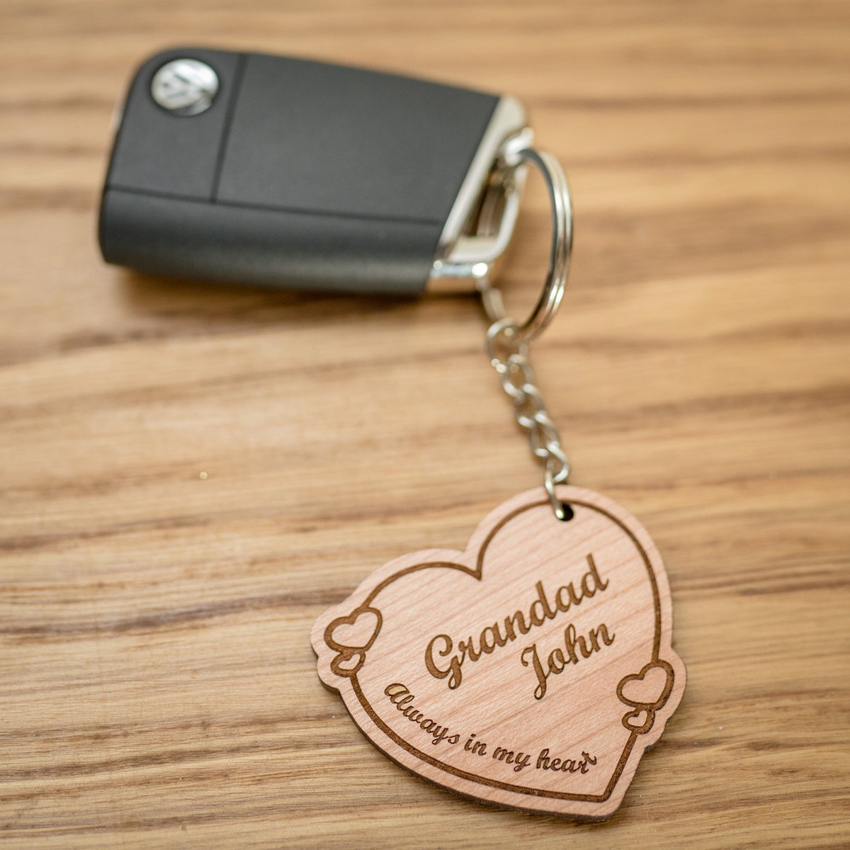 &#39;Always In My Heart&#39; Keyring