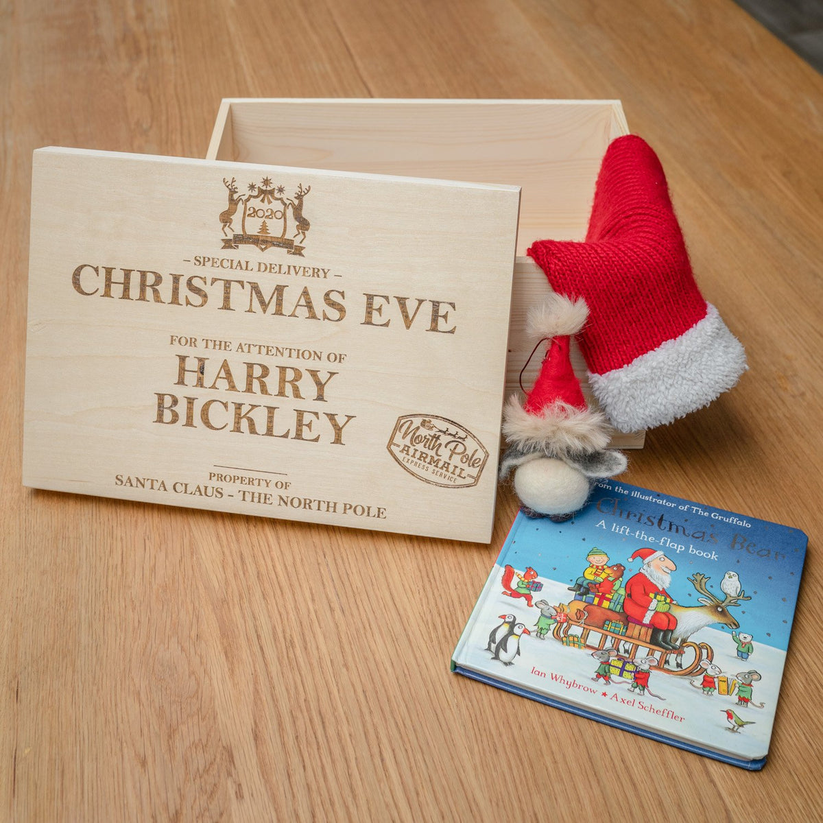 &#39;Special Delivery&#39; Christmas Eve Box/Crate