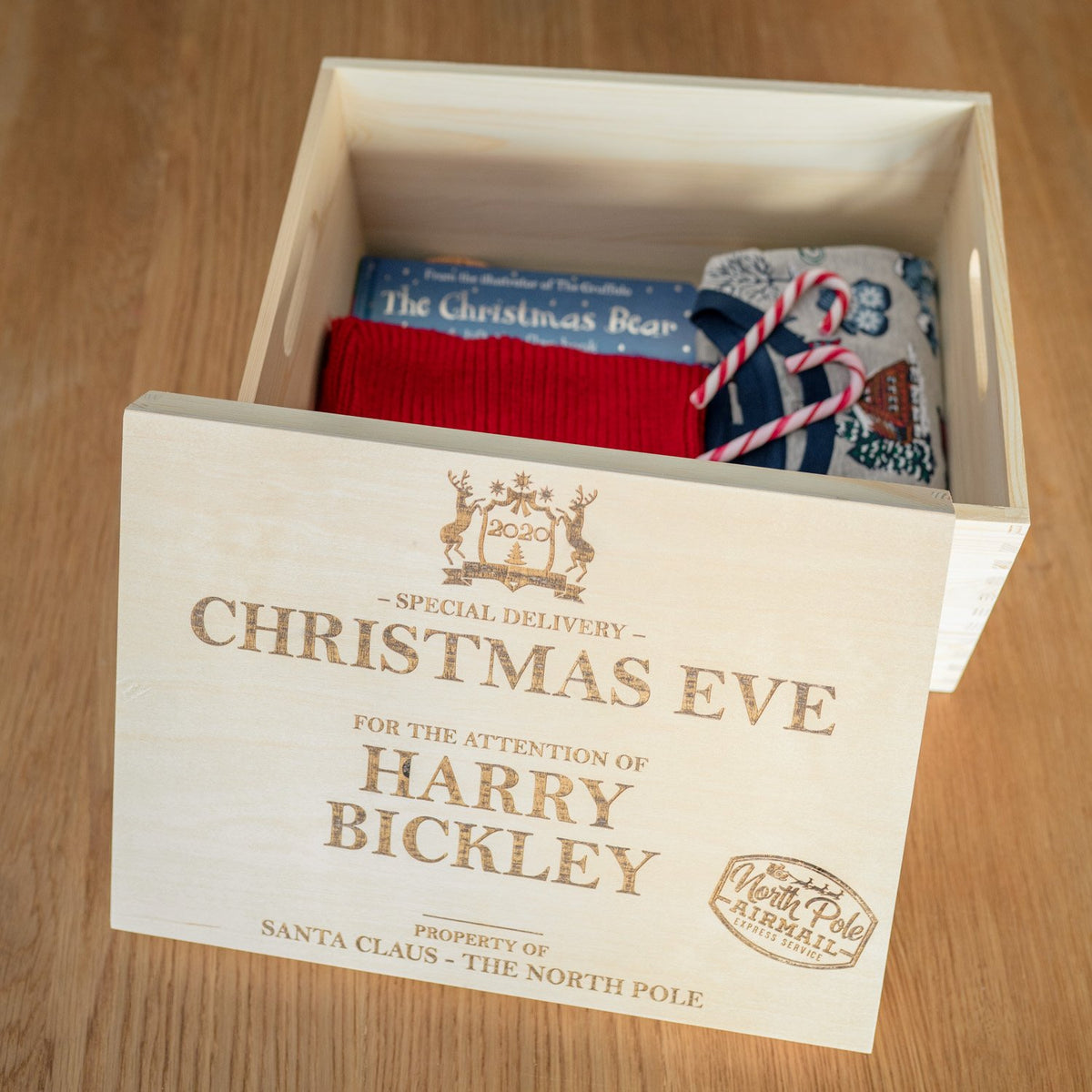 &#39;Special Delivery&#39; Christmas Eve Box/Crate