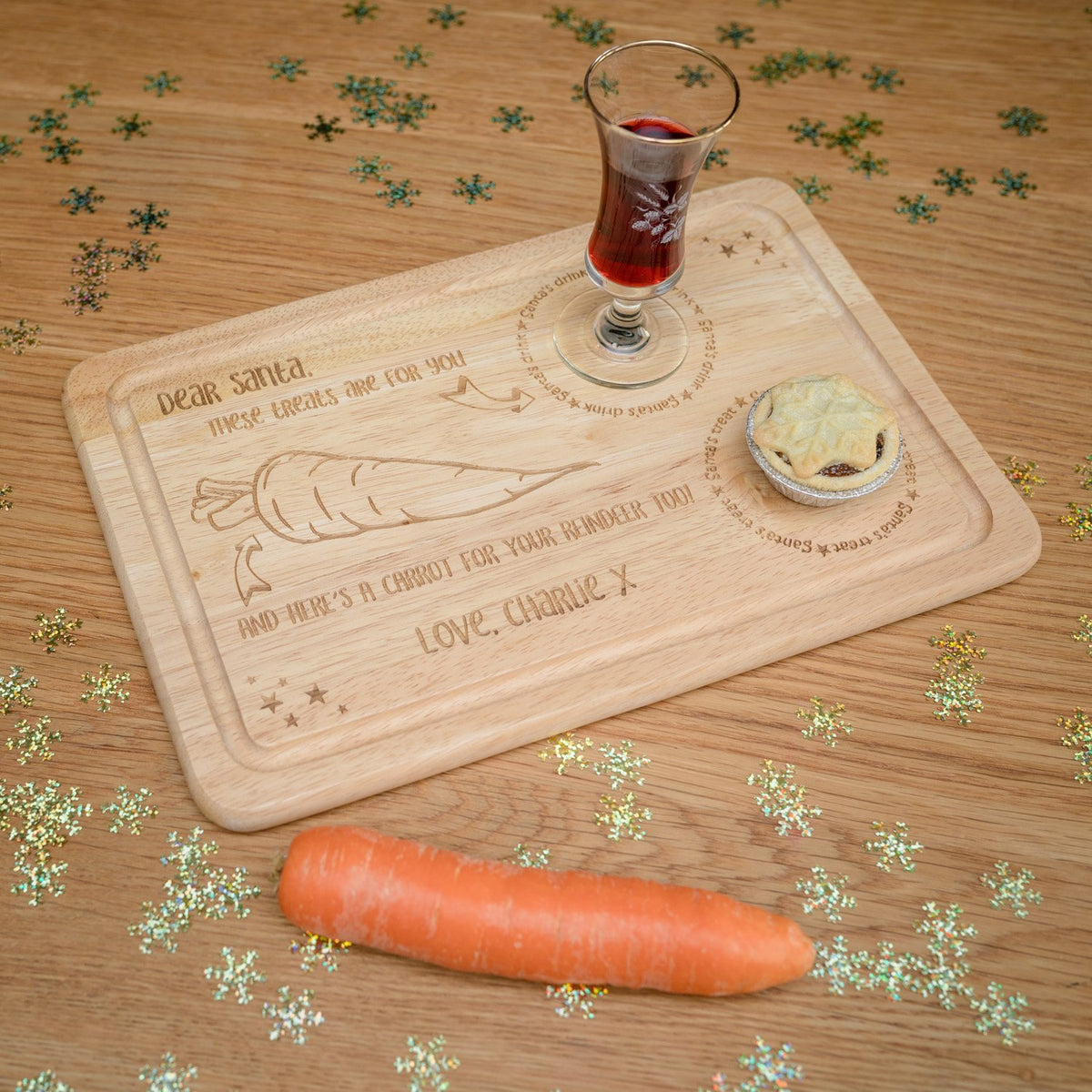 Santa&#39;s Christmas Eve Treat Board