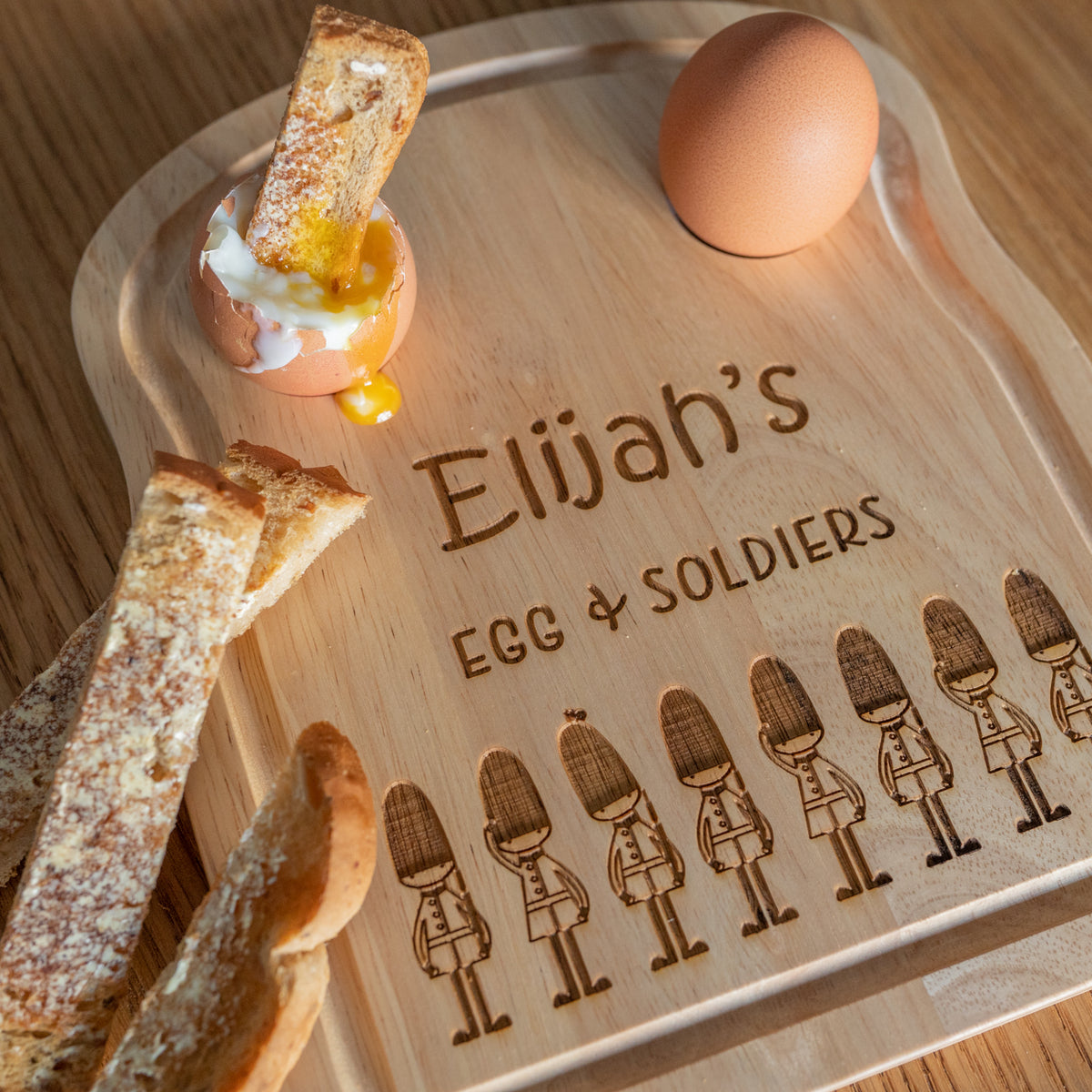 Egg &amp; Soldiers Toast Board