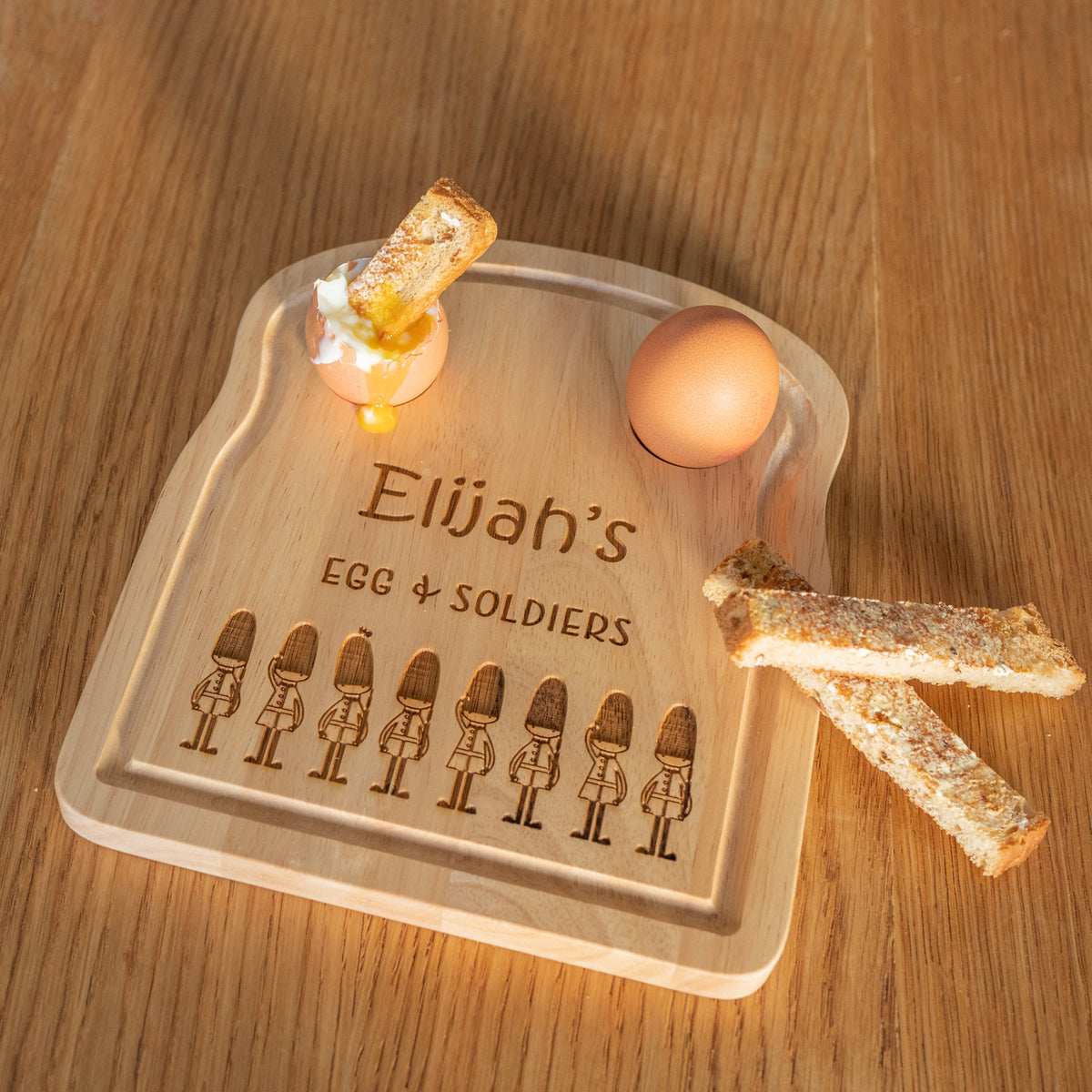 Egg &amp; Soldiers Toast Board