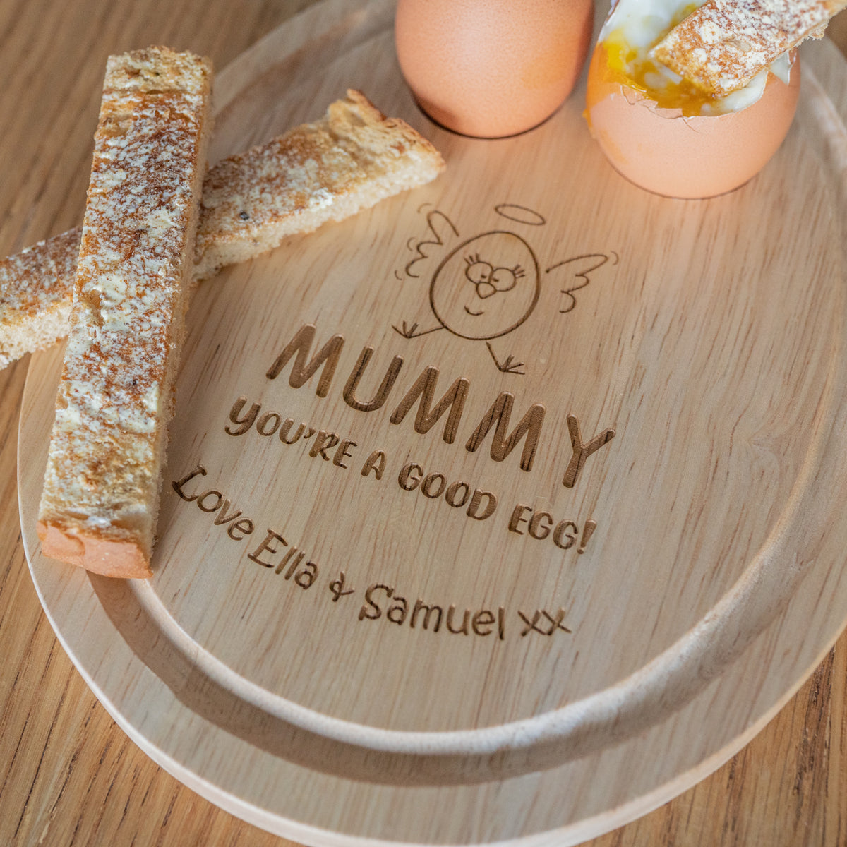 &#39;You&#39;re a Good Egg&#39; Egg &amp; Soldiers Board