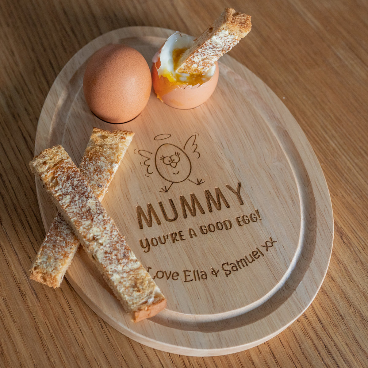 &#39;You&#39;re a Good Egg&#39; Egg &amp; Soldiers Board