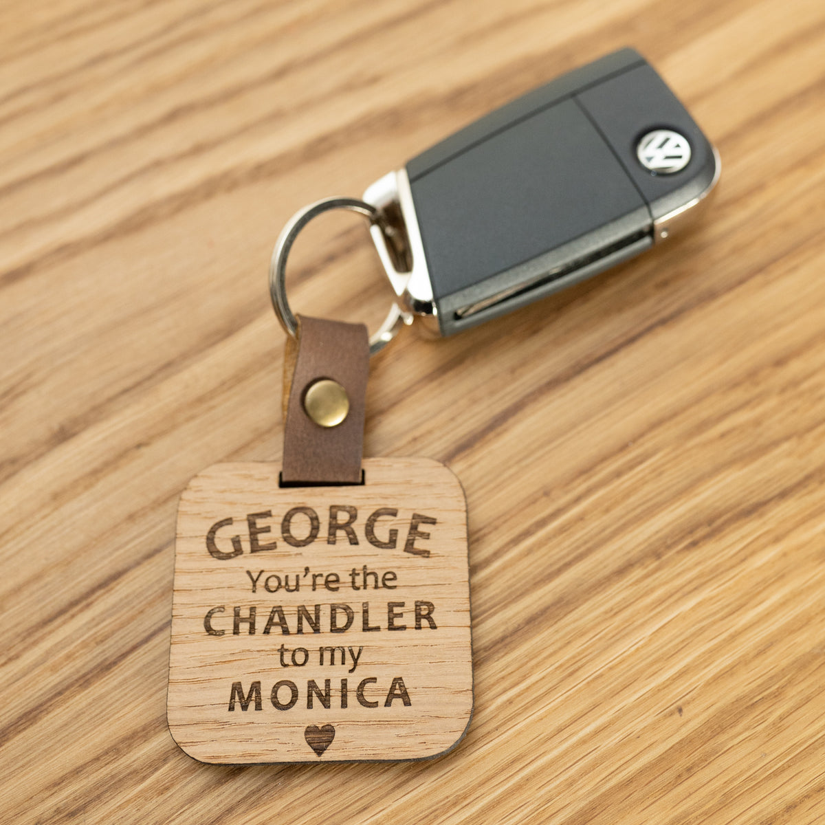 &#39;You&#39;re the Chandler to my Monica&#39; Keyring