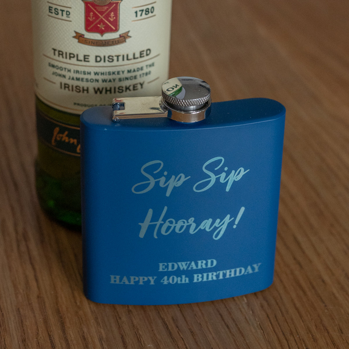 &#39;Sip Sip Hooray&#39; Hip Flask