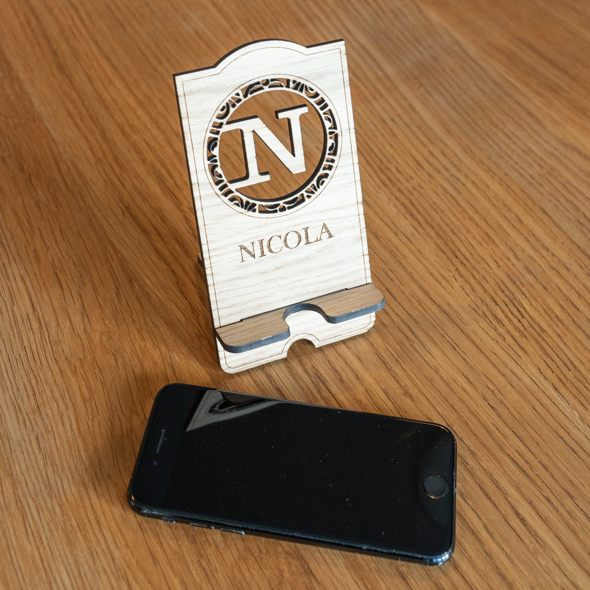 Initial &amp; Name Phone Stand