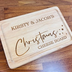 Couple&#39;s Christmas Cheeseboard