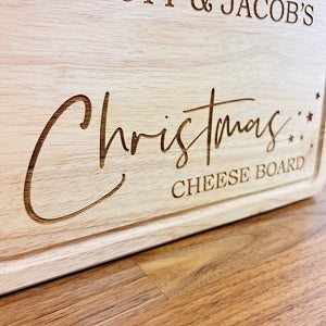 Couple&#39;s Christmas Cheeseboard