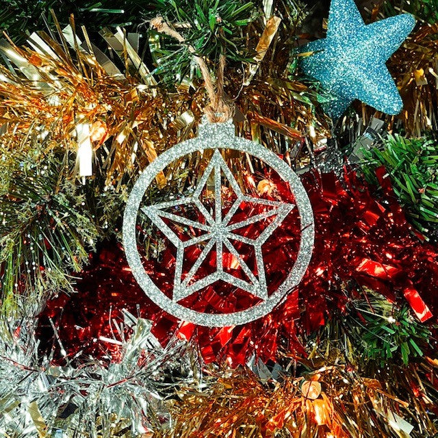 Star Bauble Christmas Tree Decoration