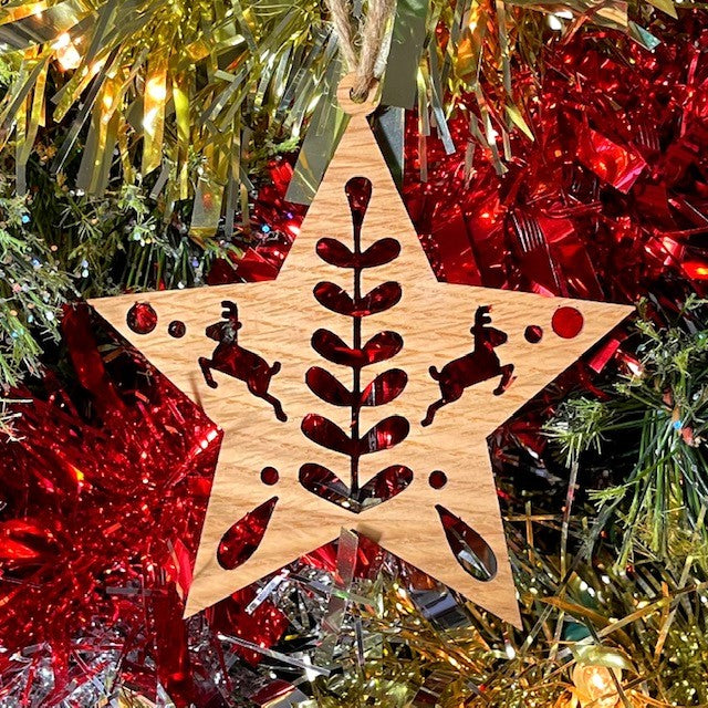 Star Christmas Tree Decoration