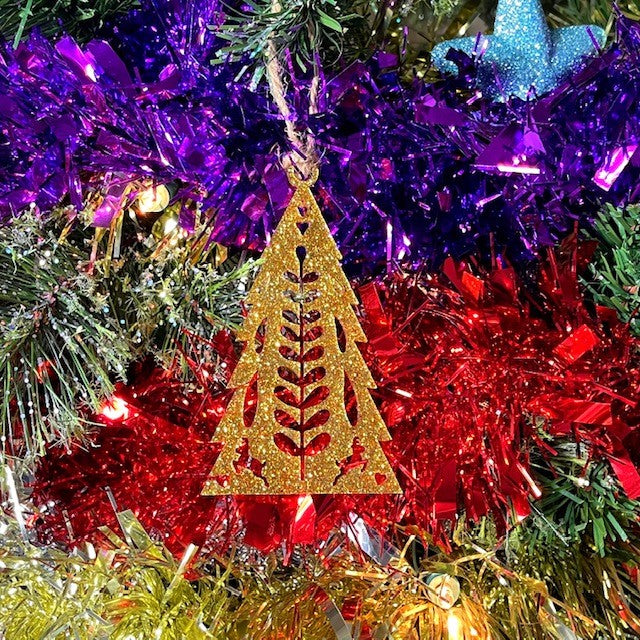 Folk Christmas Tree Decoration