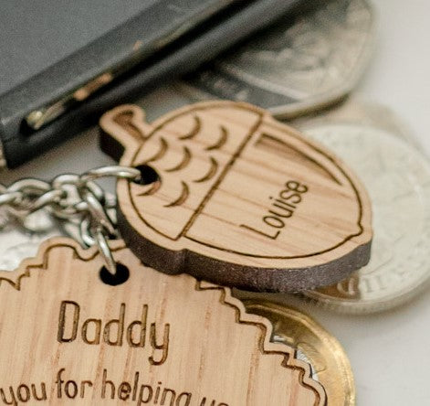 2 x Additional Acorn Charms