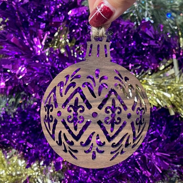 Traditional Christmas Bauble Tree Decoration