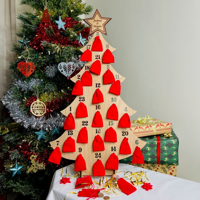 Christmas Tree Advent Calendar