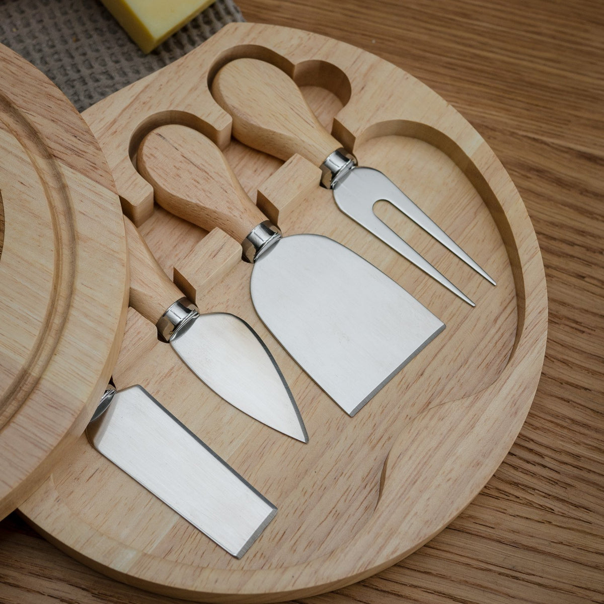 Cheese Connoisseur Board &amp; Knife Cheese Set