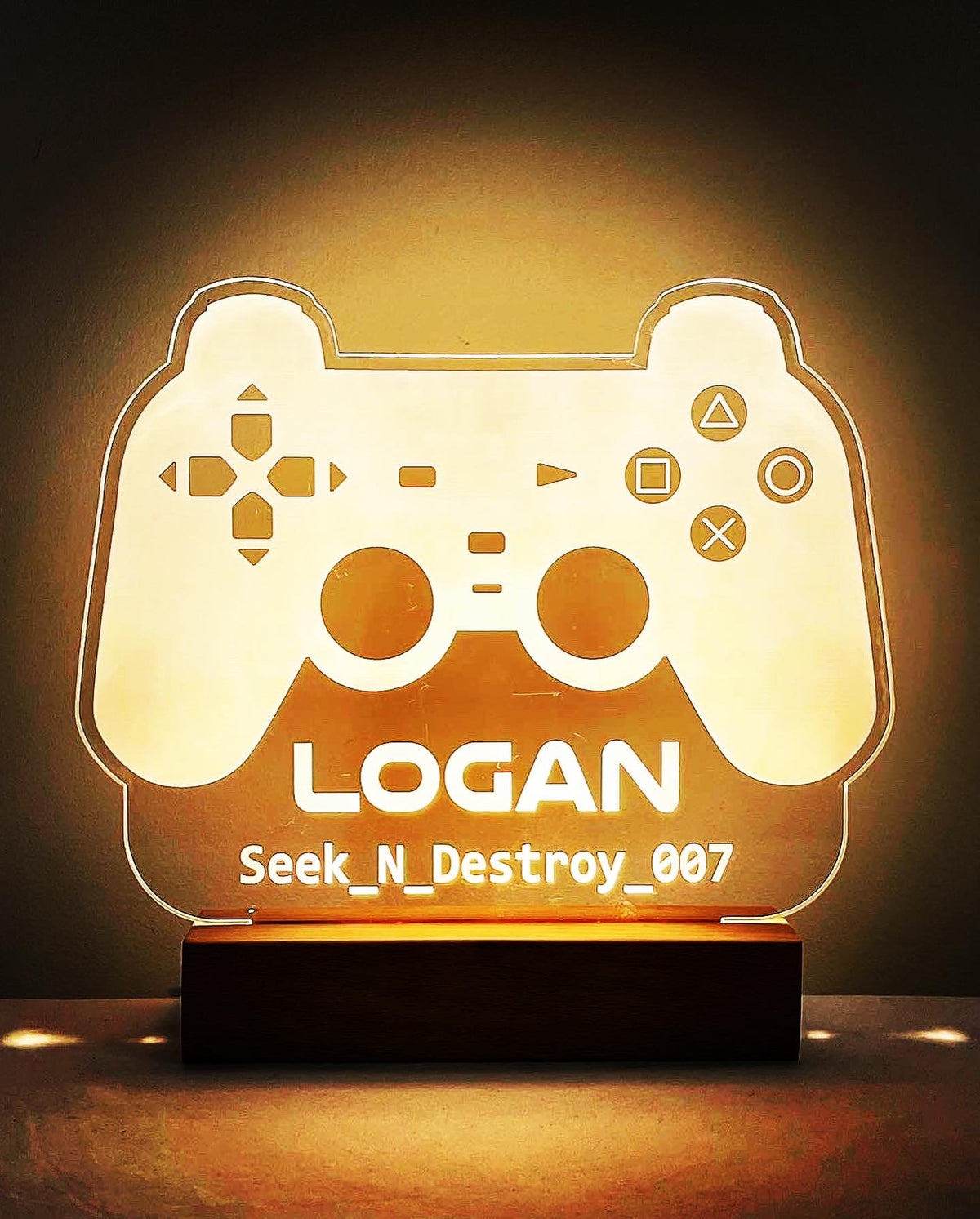 Gamer / Gaming Controller LED Box Light