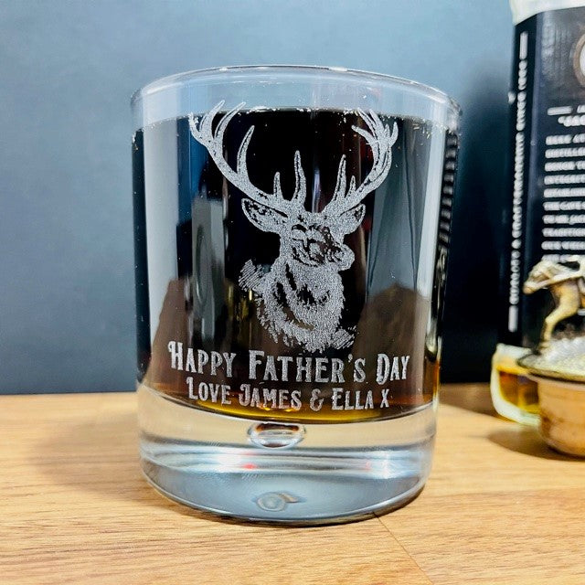 Stag Whisky Glass/Tumbler